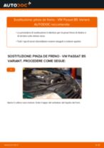 Le raccomandazioni dei meccanici delle auto sulla sostituzione di Pastiglie Freno VW VW Passat B5 1.8 T 20V