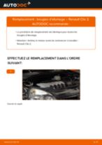 Manuel d'atelier CLIO II (BB0/1/2_, CB0/1/2_) 1.9 D (B/CB0E) pdf