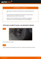 Tutorial de reparo e manutenção Opel Corsa A CC