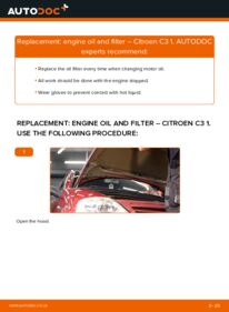 How To Change Engine Oil And Filter On Citroen C3 1 – Replacement Guide C3 I Hatchback (Fc, Fn)