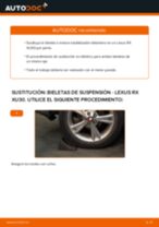 Cómo cambiar: bieletas de suspensión de la parte trasera - Lexus RX XU30 | Guía de sustitución
