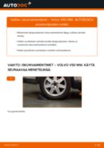 Automekaanikon suositukset VOLVO Volvo v50 mw 1.6 D -auton Öljynsuodatin-osien vaihdosta