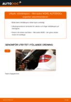 TRW JGT1062T för B-klass (W245) | PDF instruktioner för utbyte
