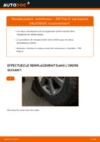 Comment changer : amortisseur arrière sur VW Polo 5 - Guide de remplacement