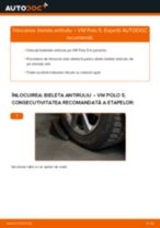 Schimbare Bara torsiune VW POLO: manual de intretinere si reparatii