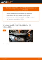 Filtr oleju AUDI A4 Sedan (8K2, B8) | PDF poradnik wymiany