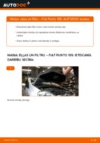 Tiešsaistes bezmaksas instrukcijas kā mainīties Bremžu Loku Stāvbremze FIAT GRANDE PUNTO (199)