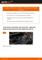 Wechseln von Motorölfilter Instruktion PDF für BMW 1 SERIES