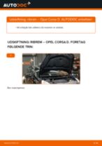 Automekaniker anbefalinger for udskiftning af OPEL Opel Corsa D 1.2 (L08, L68) Bremsetromler