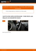 Tutorial de reparación y mantenimiento de Ford Fiesta Mk5 Furgón