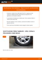 Come cambiare tamburo freno su Opel Corsa D - Guida alla sostituzione