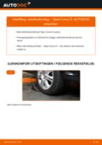 Slik bytter du stabilisatorstag fremme på en Opel Corsa D – veiledning