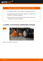 Elülső kerékcsapágy-csere Opel Corsa D gépkocsin – Útmutató