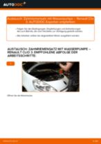 Ratschläge des Automechanikers zum Austausch von VW Golf 2 1.8 Wasserpumpe + Zahnriemensatz