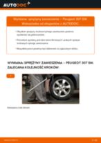 Jak wymienić sprężyny zawieszenia tył w Peugeot 307 SW - poradnik naprawy