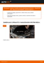 Avtomehanična priporočil za zamenjavo AUDI Audi A4 B5 1.9 TDI Oljni filter