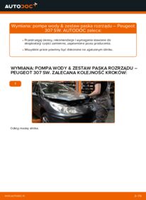 Jak Wymienić Pompa Wody & Zestaw Paska Rozrządu W Peugeot 307 Sw - Poradnik Naprawy