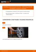 PDF med trinn for trinn-veiledning for bytte av Audi A6 C5 Avant Hjulnav