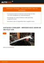 Ratschläge des Automechanikers zum Austausch von MERCEDES-BENZ Mercedes W203 C 180 1.8 Kompressor (203.046) Radlager