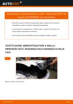 Cambiare Ammortizzatori MERCEDES-BENZ E-CLASS: manuale tecnico d'officina
