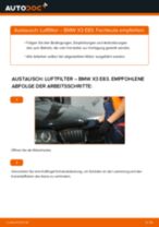 Ersatz Luftfilter BMW X3 (E83) | PDF Wechsel Tutorial