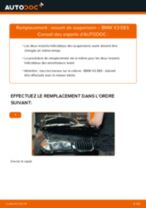 Comment changer Mâchoires de frein à tambour arrière et avant BMW X1 Van (F48) - manuel en ligne