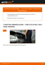 Veiledning på nettet for å skifte Bremsetrommel i Opel Meriva B selv