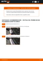 hinten + vorne Scheibenwischer VW POLO (9N_) | PDF Wechsel Tutorial