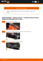 Comment changer : essuie-glaces arrière sur Citroen Xsara Picasso - Guide de remplacement