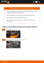 Kuinka vaihtaa ja säätää Tuulilasinpyyhkimet BMW 5 SERIES: pdf-opas