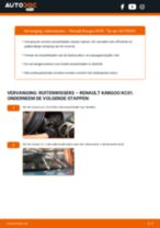 Hoe ruitenwissers vooraan vervangen bij een Renault Kangoo KC01 – vervangingshandleiding