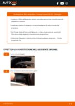Come cambiare Rullo tenditore, Cinghia dentata Honda CR-V mk1 - manuale online