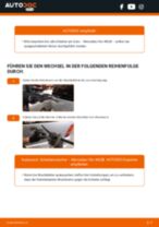 Frontscheibenwischer-Erneuerung beim MERCEDES-BENZ VITO Bus (638) - Griffe und Kniffe