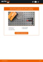 Cómo cambiar y ajustar Kit de reparación de frenos RENAULT SCÉNIC: tutorial pdf