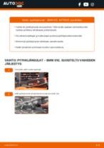 Vaiheittainen PDF-opas: kuinka vaihtaa BMW 3 Coupe (E92) -mallin Pyyhkijänsulat