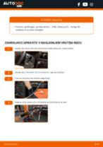 zadaj in spredaj Metlica brisalnika stekel OPEL ANTARA | PDF vodič za zamenjavo