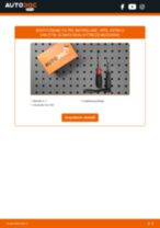 Cambio Filtro Antipolline OPEL ASTRA G Box (F70): guida pdf