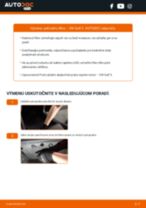 VW Kabínový filter vymeniť vlastnými rukami - online návody pdf