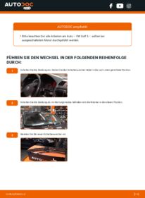 Scheibenwischer hinten selber wechseln: VW Golf 5 - Austauschanleitung
