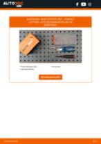 RENAULT MODUS / GRAND MODUS Luftmassenmesser wechseln Anleitung pdf