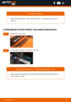 PDF med trinn for trinn-veiledning for bytte av VW PASSAT Variant (3B6) Vindusviskere