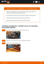 Montaż Poduszka olejowa silnika PEUGEOT 206 CC (2D) - przewodnik krok po kroku