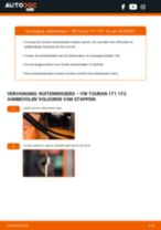 Online handboeken voor probleemoplossing in de VW TOURAN 2014
