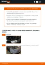 Cómo cambiar y ajustar Varillaje De Limpiaparabrisas AUDI A4: tutorial pdf