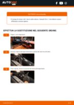 Come faccio ad effettuare la sostituzione di Spazzola tergi su Clio III Hatchback (BR0/1, CR0/1) 1.4 16V? Guide passo dopo passo