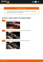 Substituir Escovas do limpa parabrisas dianteiro e traseiro RENAULT CLIO: tutorial online