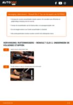 PDF handleiding voor vervanging: Ruitenwisserbladen RENAULT CLIO II (BB0/1/2_, CB0/1/2_) achter en vóór