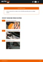 Kā nomainīt un noregulēt Stikla tīrītāja slotiņa VOLVO V50: pdf ceļvedis