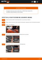Cambio Tergicristalli anteriore e posteriore SKODA FABIA Saloon (6Y3): guida pdf