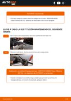 Cómo cambiar: escobillas limpiaparabrisas de la parte trasera - MERCEDES-BENZ Clase S Berlina (W116) | Guía de sustitución